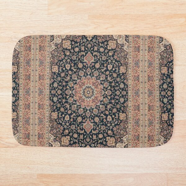 Antique Persian rug Bath Mat