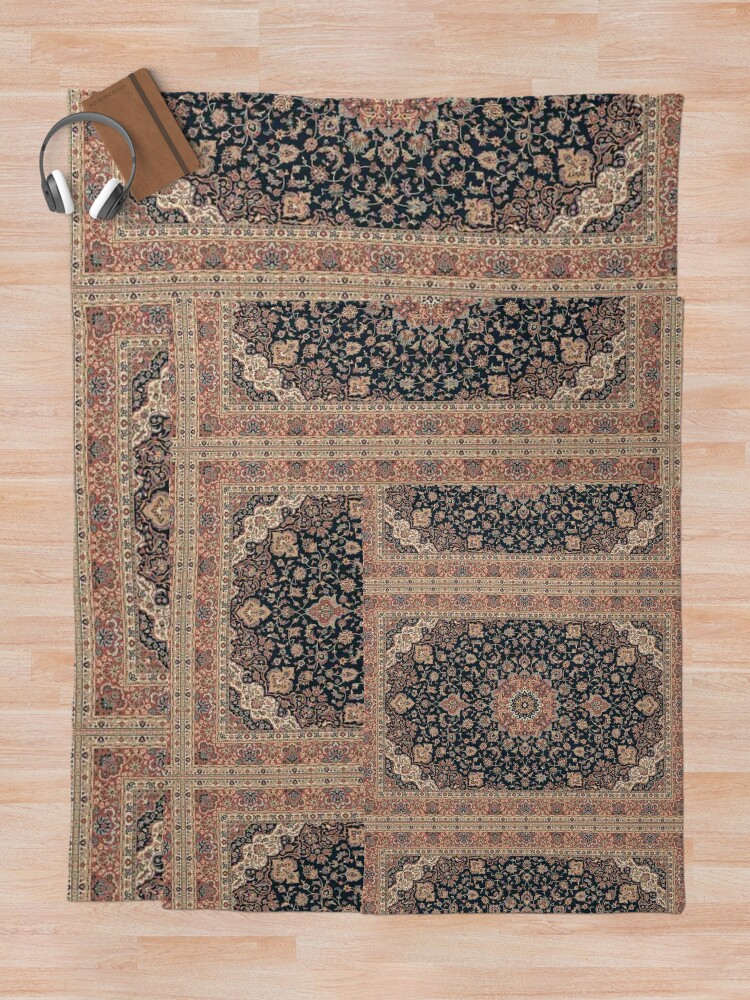 "Antique Persian rug" Throw Blanket for Sale by ghjura Redbubble