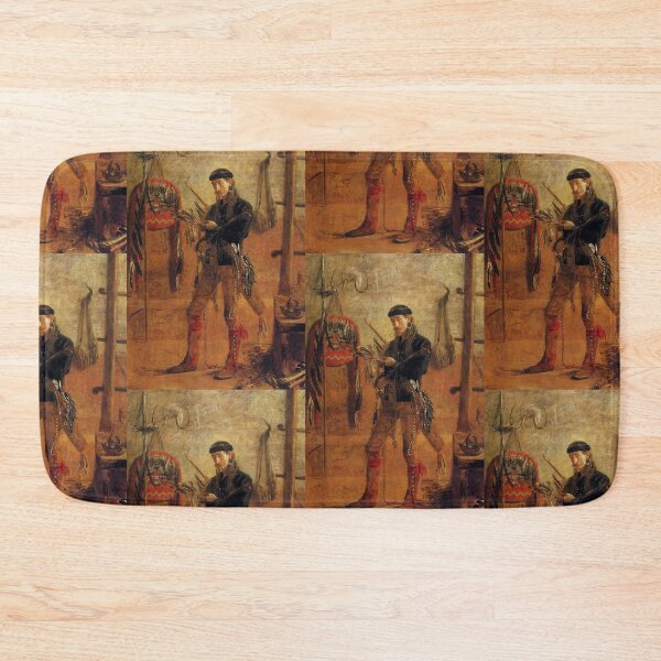 Item preview, 1895 Portrait of Frank Hamilton Cushing  painting by Frederic Remington designed and sold by Vintage Designs +.