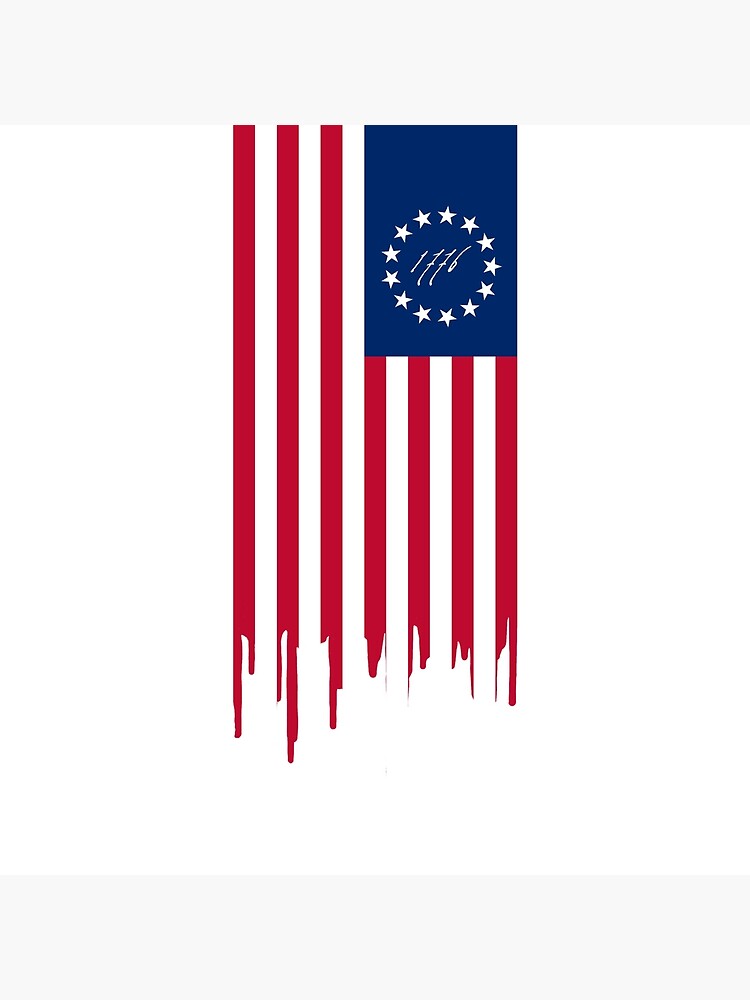 BETSY ROSS US FLAG 1776 by abstractee