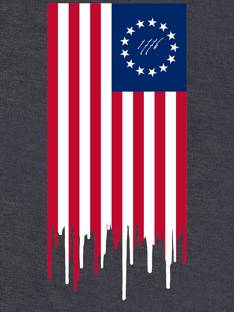 BETSY ROSS US FLAG 1776 by abstractee