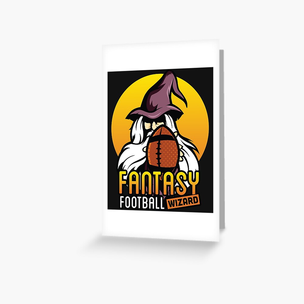 "Fantasy Football Wizard" Greeting Card for Sale by jaygo Redbubble