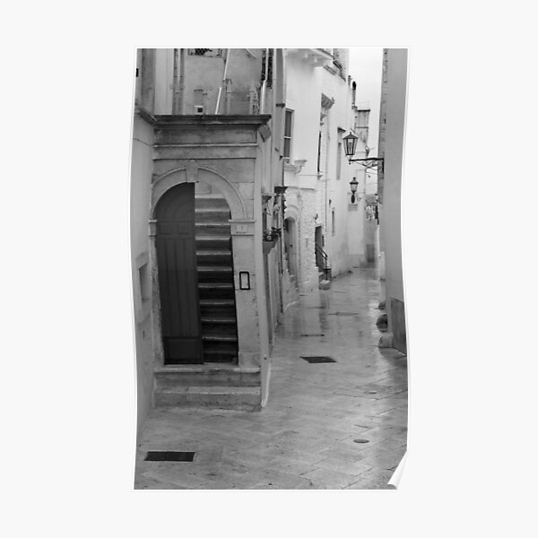 Puglia Street Poster