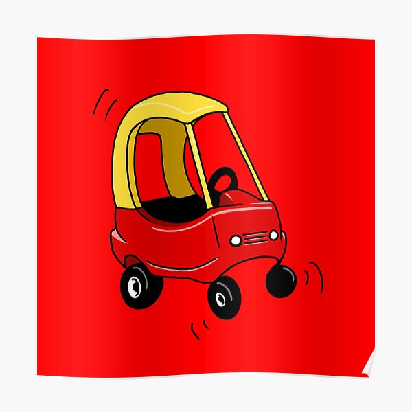&ldquo;Cozy Coupe&rdquo; Poster by yeomanscarart | Redbubble