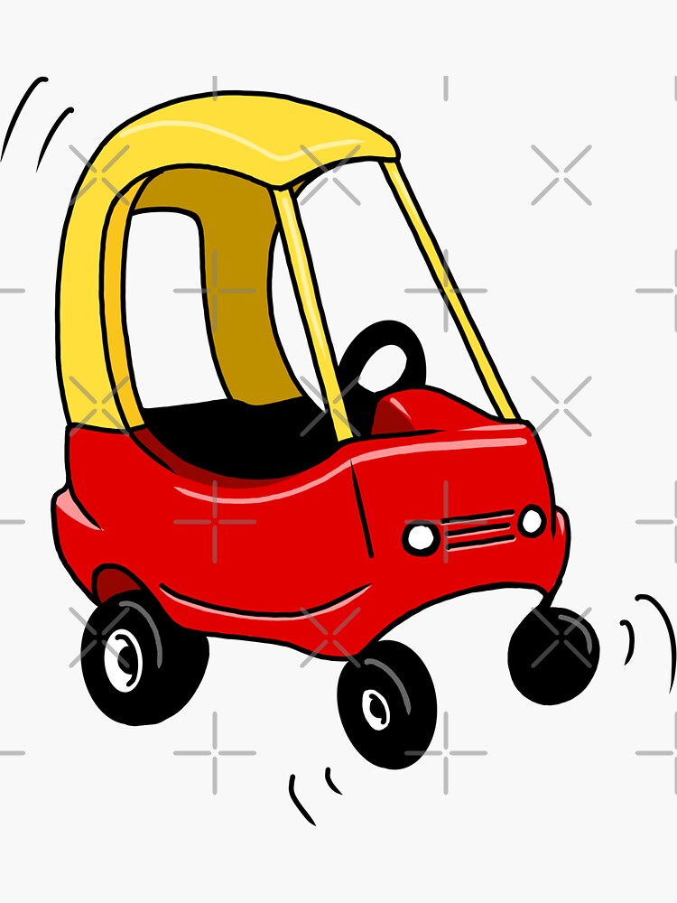 Little tikes cozy coupe 2025 decals