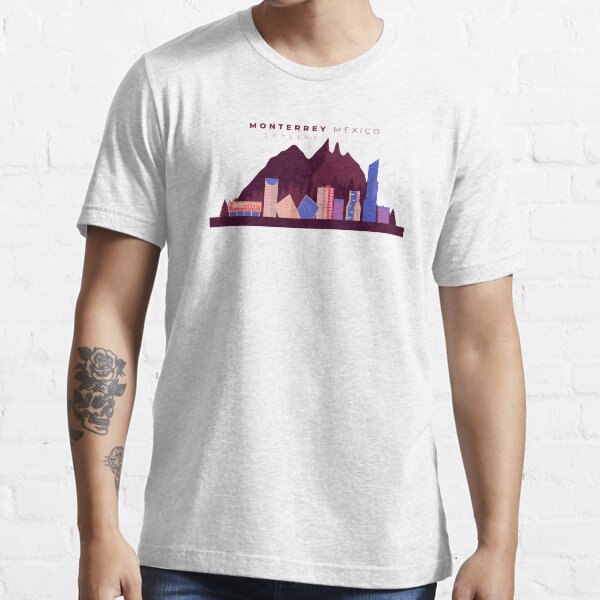 Artikel-Vorschau von Monterrey Mexico Skyline, designt und verkauft von GoodQuality.