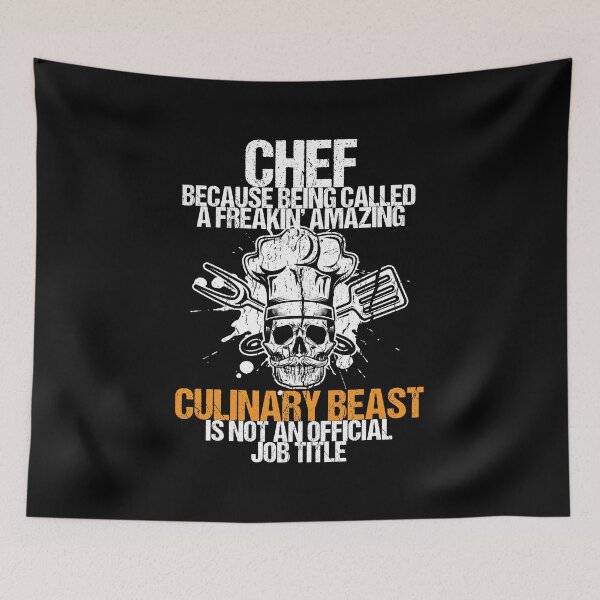 Item preview, Culinary Beast Professional Head Cook Chef Gift designed and sold by haselshirt.