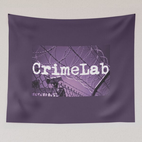 Item preview, True Crime - CrimeLab Logo (Purple) designed and sold by CrimeLab.