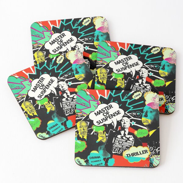 Item preview, Alfred Hitchcock PopArt, Officially Licensed Fan Art designed and sold by Mauswohn.
