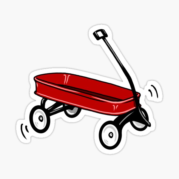 radio flyer wagon stickers