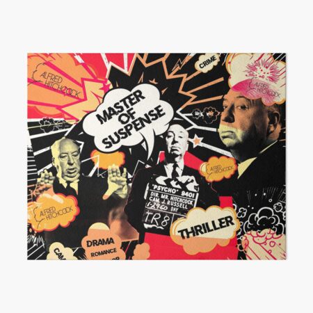 Alfred Hitchcock Cartoon, Officially Licensed Fan Art