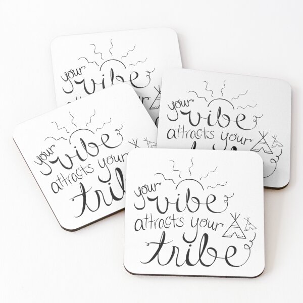 Item preview, Your Vibe Attracts Your Tribe designed and sold by Olivia Ossege.