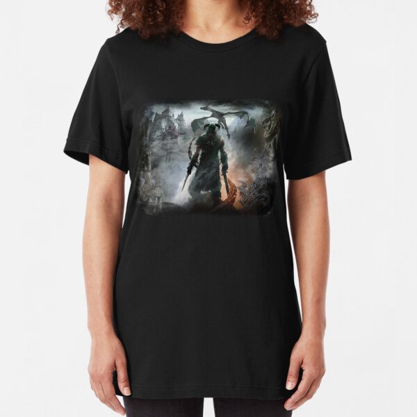 Dovahkiin Dragonborn Slim Fit T-Shirt