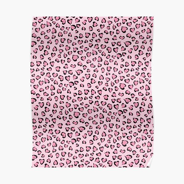 Pink Cheetah Poster