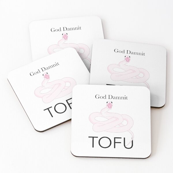 Item preview, Tofu - black text designed and sold by lizzyrart.