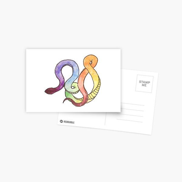 Rainbow Serpent Postcard