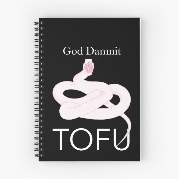 Item preview, Tofu - white text designed and sold by lizzyrart.
