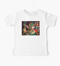 Three Halloween Witches in the kitchen Baby Tee