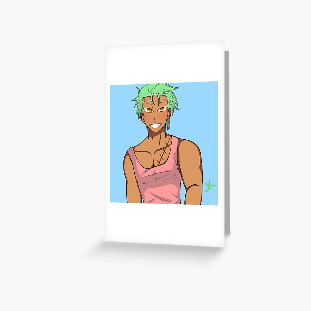 "Roronoa Zoro" Greeting Card by Tsukicake | Redbubble