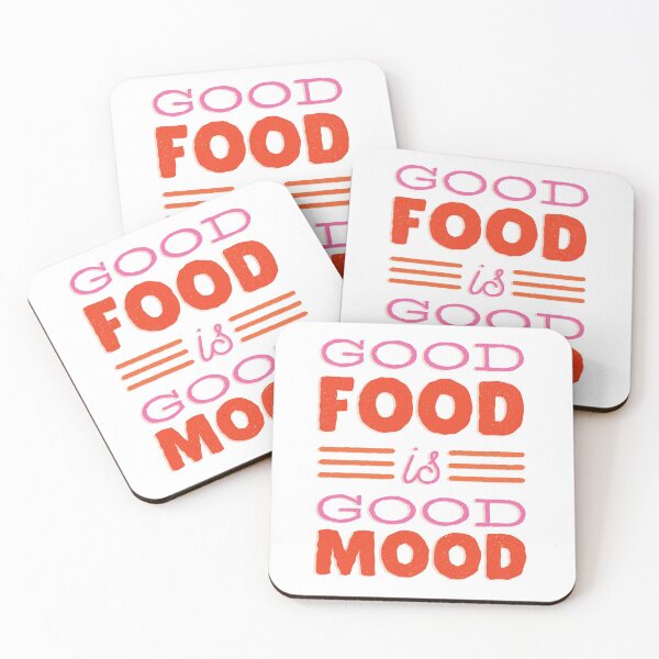 Item preview, GOOD FOOD IS GOOD MOOD designed and sold by Retrolendo.