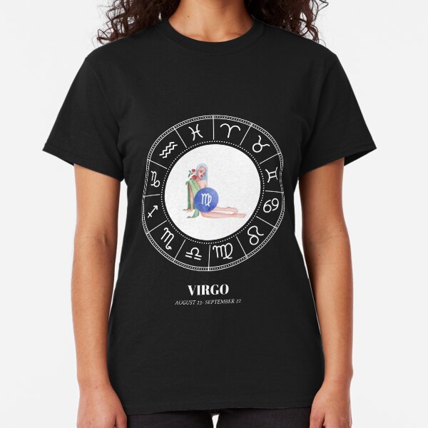 Virgo Zodiac Sign Classic T-Shirt