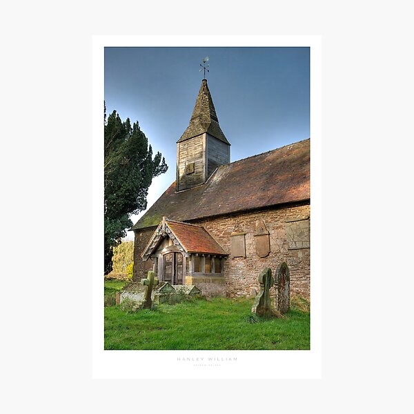 Hanley William, Worcestershire Photographic Print