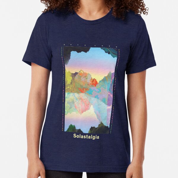 Solastalgia by Kate Shaw (Light Text) Tri-blend T-Shirt
