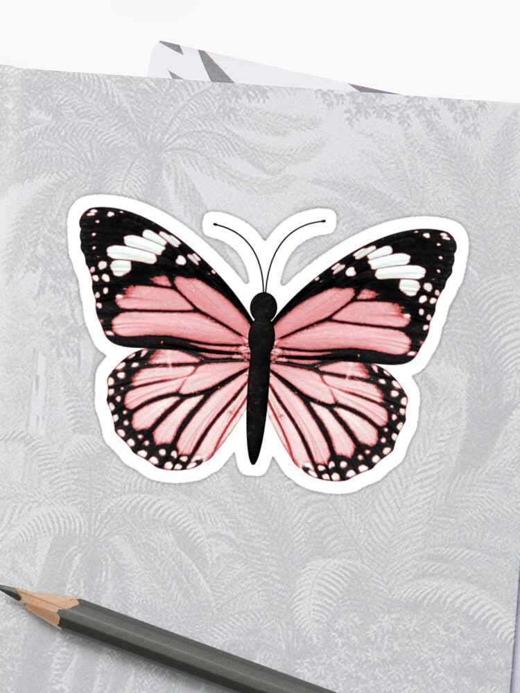 aesthetic redbubble stickers butterfly largest wallpaper portal