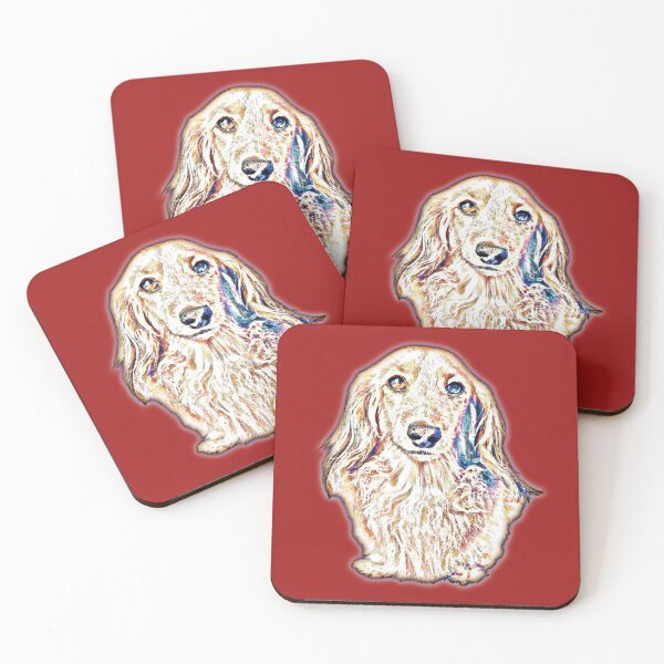 Item preview, Beautiful Long Hair Dachshund designed and sold by SmartPooch.