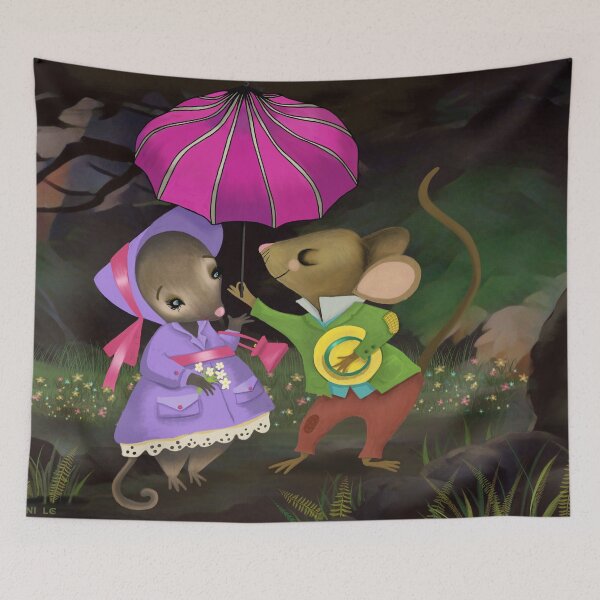 Item preview, The Little Mouse Gentleman And His Lady  designed and sold by BunnyThePainter.