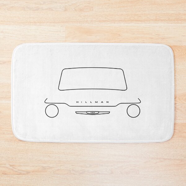 Item preview, Hillman Imp Mark I outline graphic (black) designed and sold by soitwouldseem.