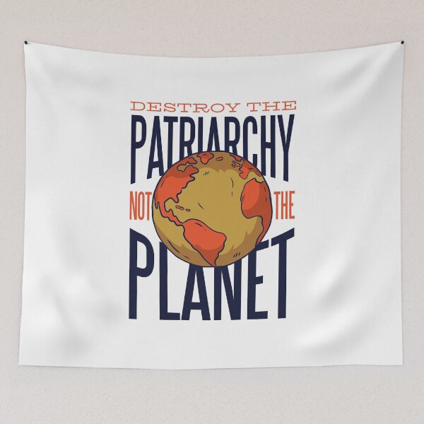 Item preview, Destroy patriarchy, not the planet! Fridays For Future designed and sold by GoodQuality.