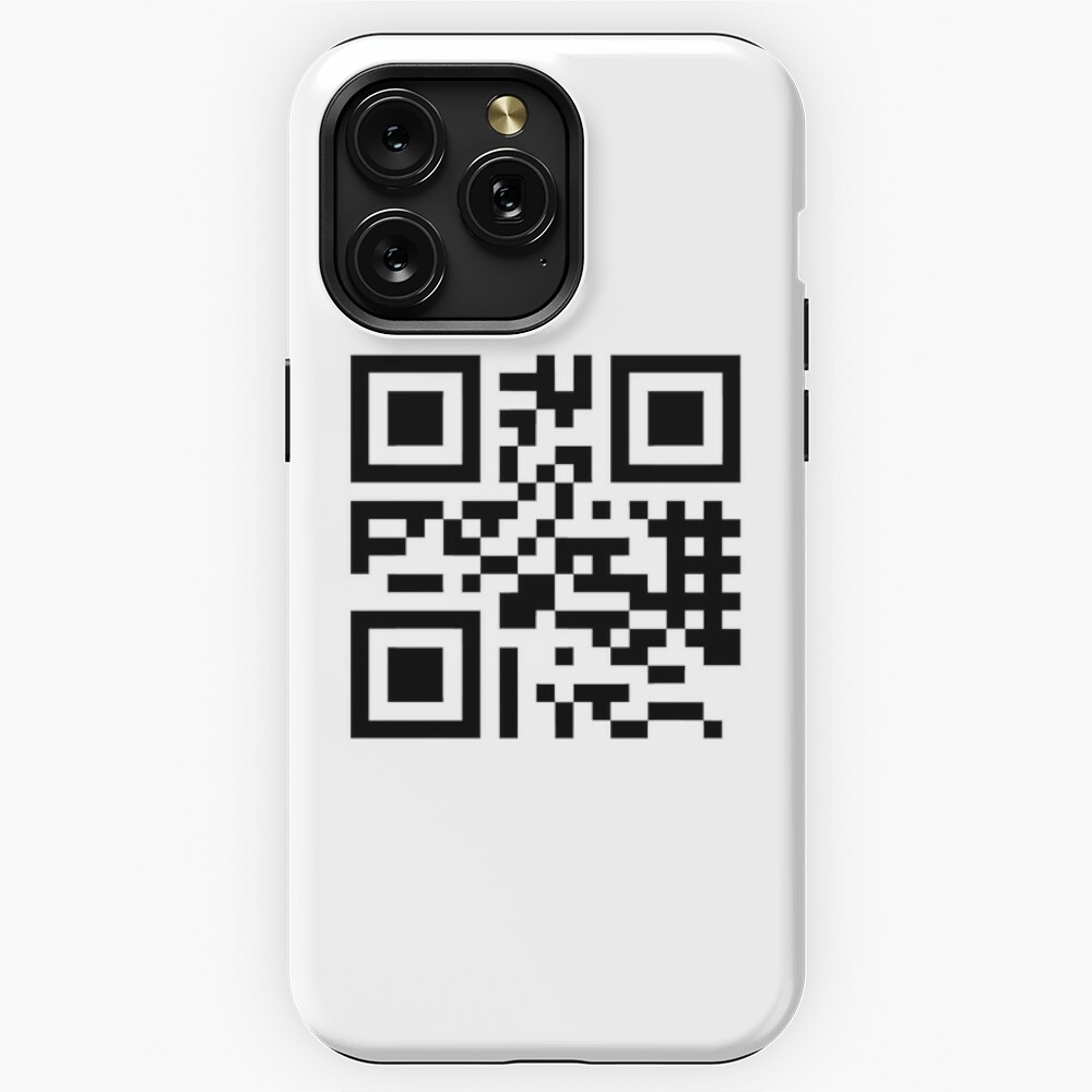 Rick Roll - QR Code iPhone Case for Sale by NikkiMouse82