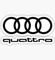 Audi Quattro Sticker