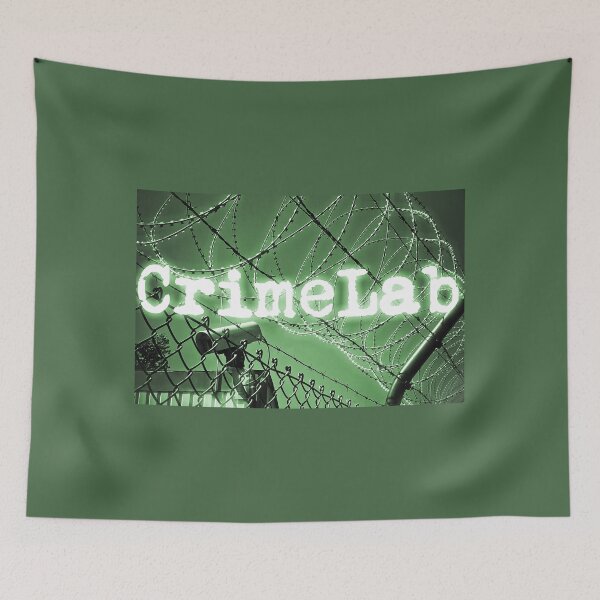 Item preview, True Crime - CrimeLab Logo (Green) designed and sold by CrimeLab.