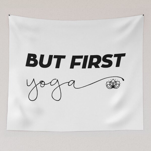 Item preview, But First Yoga designed and sold by ZoollGraphics.