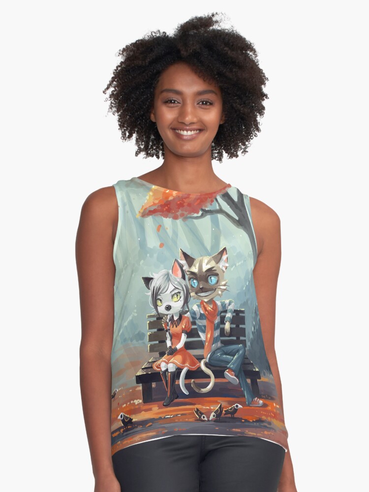 Item preview, Sleeveless Top designed and sold by freeminds.