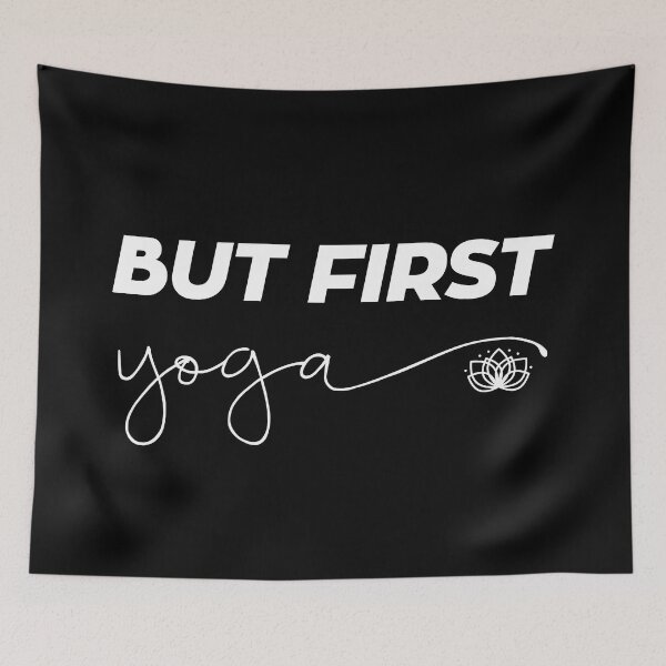 Item preview, But First Yoga designed and sold by ZoollGraphics.