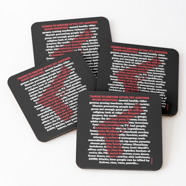 Item preview, El Paso / Dayton Shootings - Things to discuss... designed and sold by f22design.
