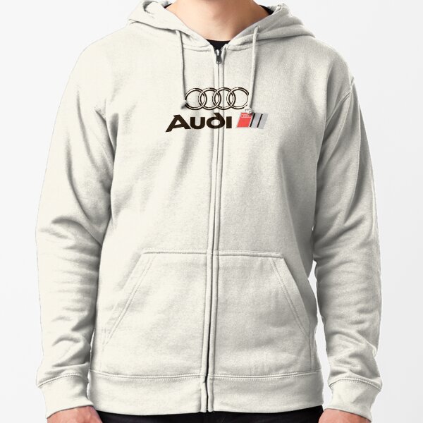 audi zip up hoodie