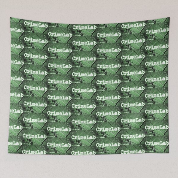 Item preview, True Crime - CrimeLab Logo (Green) designed and sold by CrimeLab.