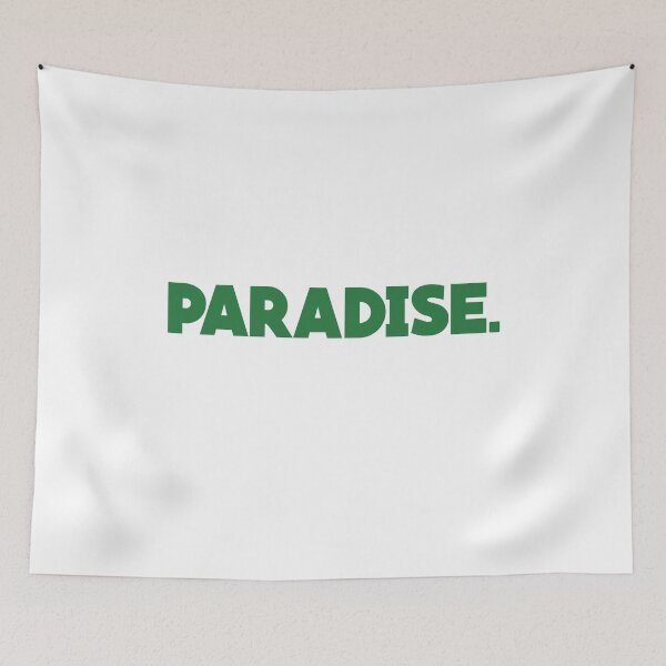 Item preview, Welcome To Paradise designed and sold by FootballArcade.