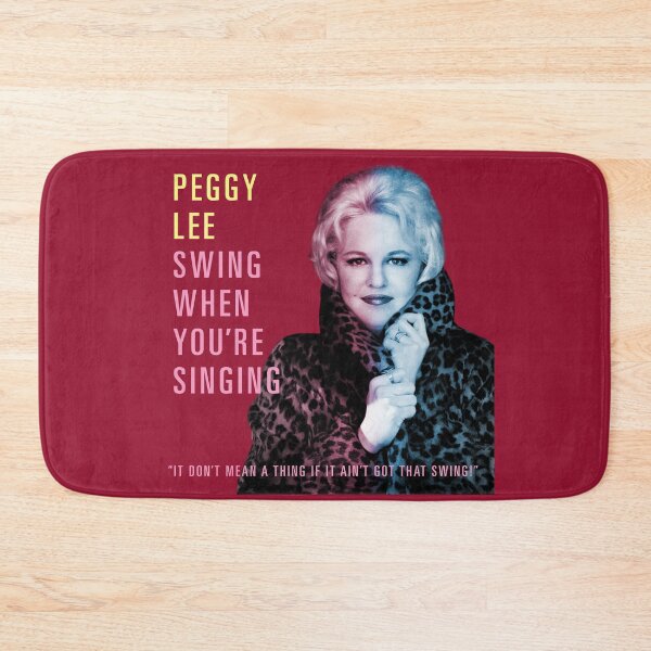 Item preview, Peggy Lee – Swing When You’re Singing designed and sold by TIGERDAVER.