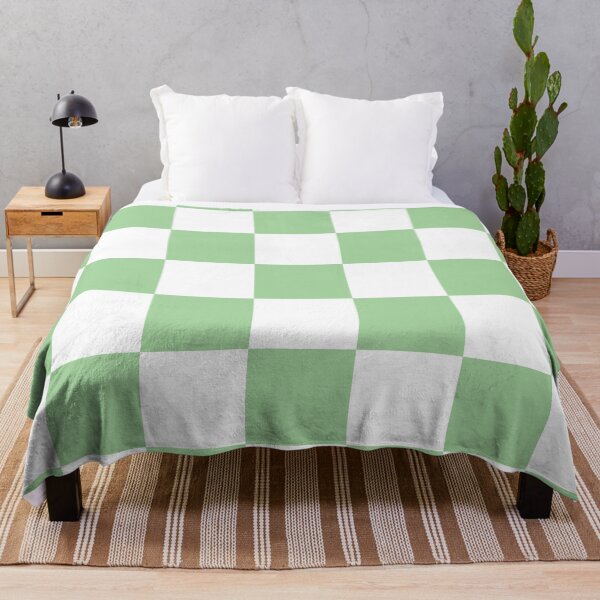 Item preview, Large Mint Checkerboard Pattern designed and sold by Cool Fun  Awesome Time.
