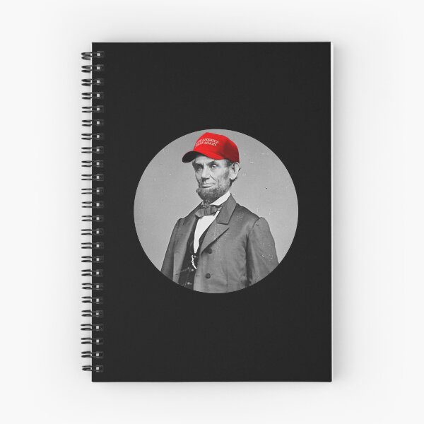 Item preview, Abraham Lincoln Make America Great Again Hat Circle designed and sold by StuckOnLiberty.