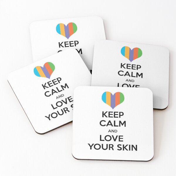 Item preview, Keep calm and love your skin designed and sold by CacaoDesigns.