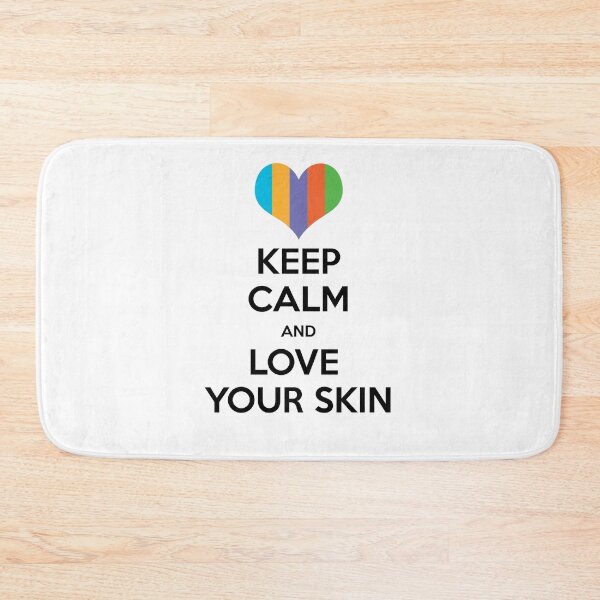 Item preview, Keep calm and love your skin designed and sold by CacaoDesigns.