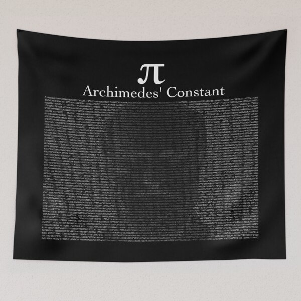 Item preview, Pi | π | Archimedes' constant designed and sold by Andy Renard.