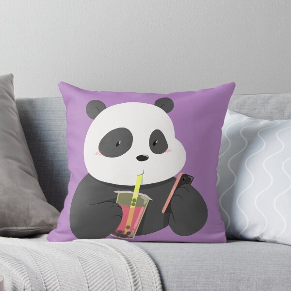 Item preview, Panda Phone and Boba Tea designed and sold by Imaplatypus.