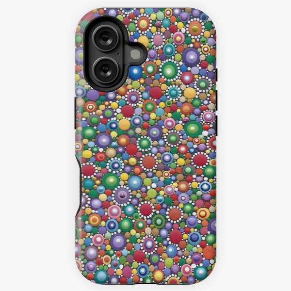 Dotted colorful by Mandalaole iPhone Tough Case